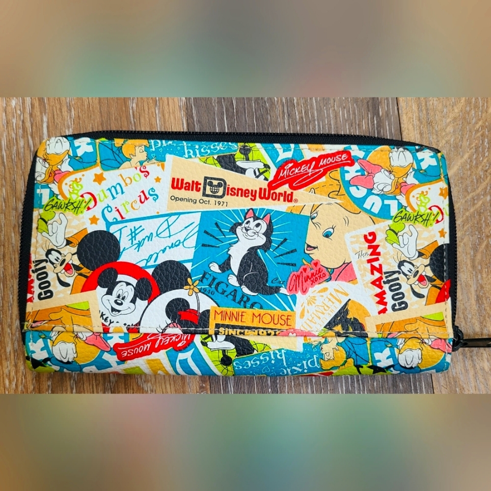 Disney Parks Authentic Original Character Wallet
